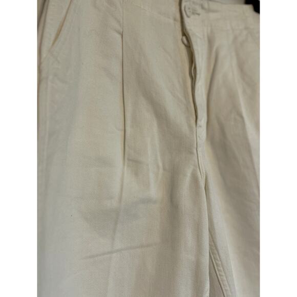 NWOT Ralph Lauren White Barrel Leg Jeans, size 2 - Picture 4 of 5